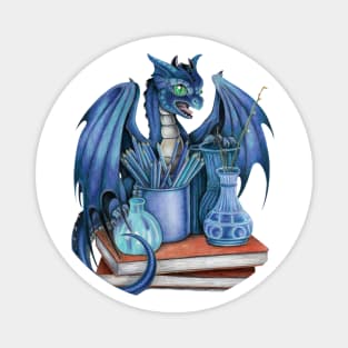 Artist's Pet Blue Dragon Magnet